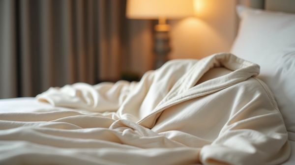 Choisissez un peignoir homme satin pour un confort inégalé