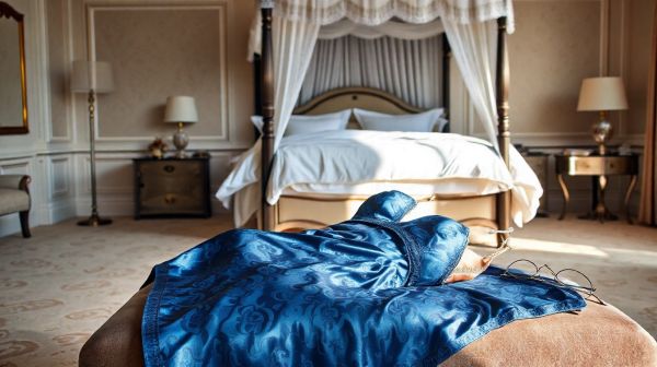 Top 5 peignoirs en satin pour hommes alliant confort et style
